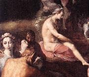 CORNELIS VAN HAARLEM The Wedding of Peleus and Thetis (detail) fdg Sweden oil painting reproduction
